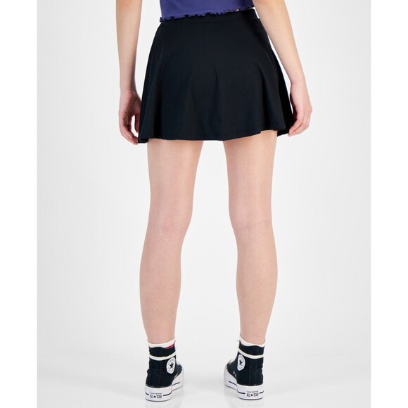 Grayson Threads, the Label Juniors' Pull-on Skort - Black, M - Picture 3 of 3